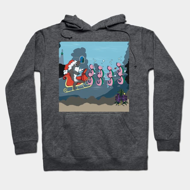 I’m Dreaming of a Great White Christmas Hoodie by bowserbunch